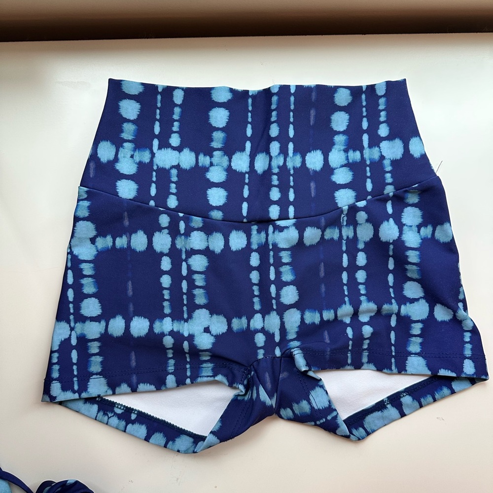 Skatie Kiki Booty Shorts - Riptide